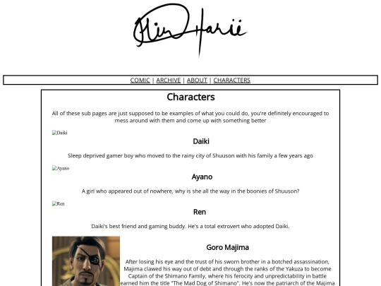 characters screenshot