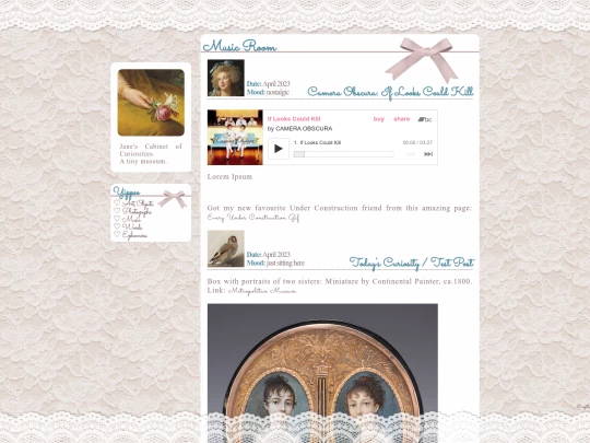 musicroom.html screenshot