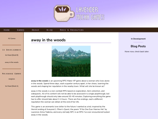 games/away-in-the-woods screenshot