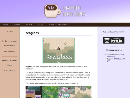 games/seaglass screenshot