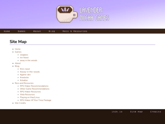 site-map screenshot