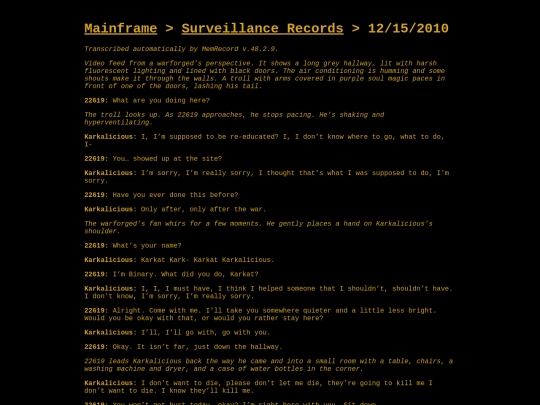 strexmainframe/surveillance_records/12_15_140 screenshot