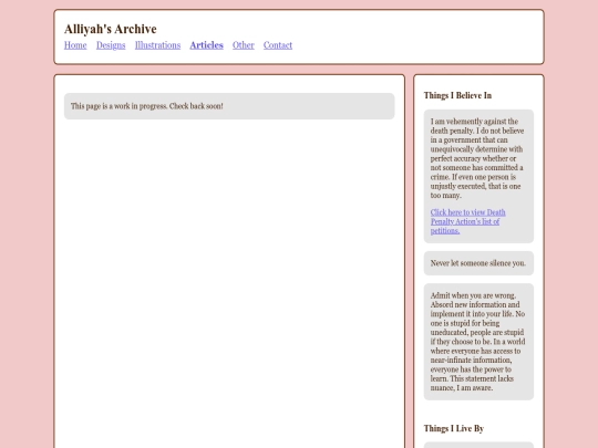 articles screenshot