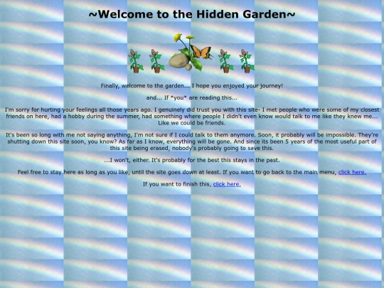 hiddengarden0 screenshot