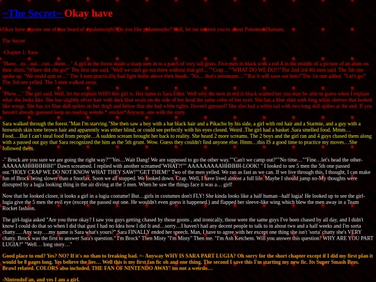 thesecret screenshot