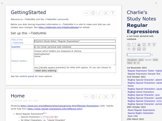 RegularExpressions screenshot