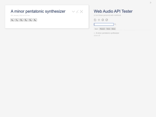 WebAudioApi screenshot