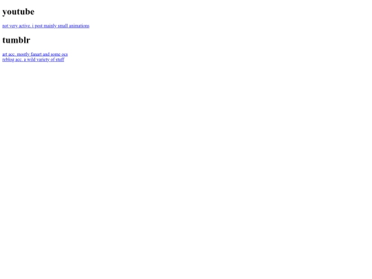 links screenshot