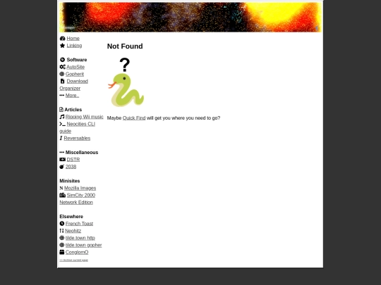not_found screenshot