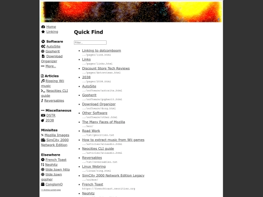 pages/search screenshot