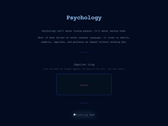 psychology screenshot