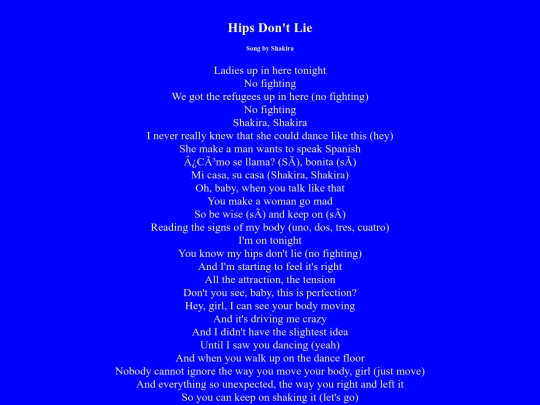JLyrics /Hips screenshot