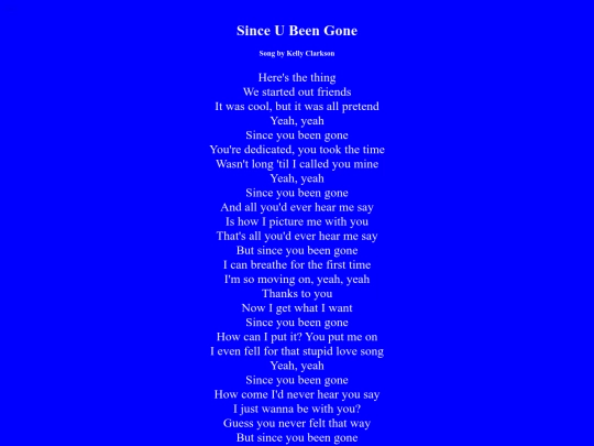 JLyrics /Since U  screenshot
