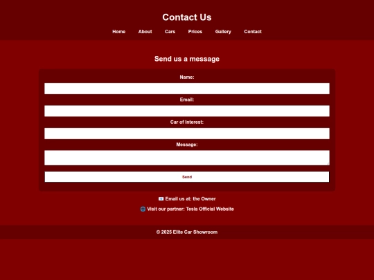 contact screenshot
