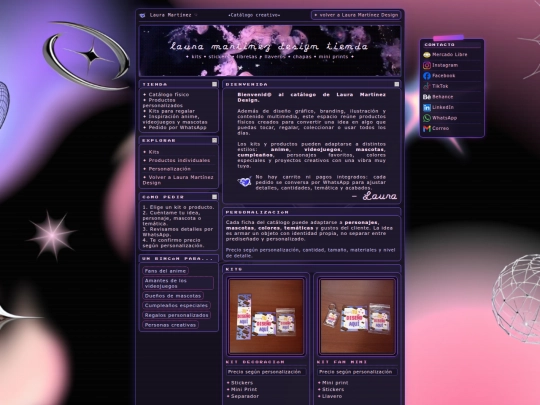 tienda screenshot