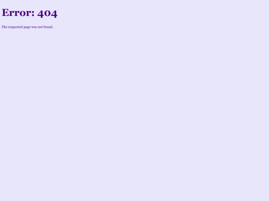 not_found screenshot