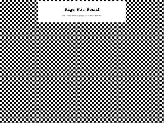 not_found screenshot