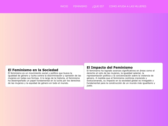 misitioweb/feminismo screenshot