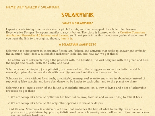 Solarpunk screenshot