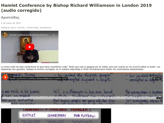 2021/may/RichardWilliamsonHamlet2019 screenshot