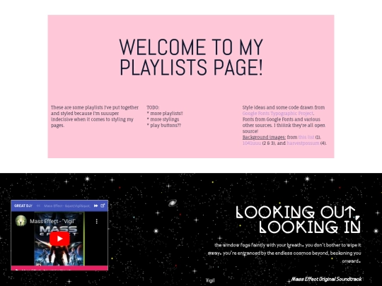 playlists screenshot