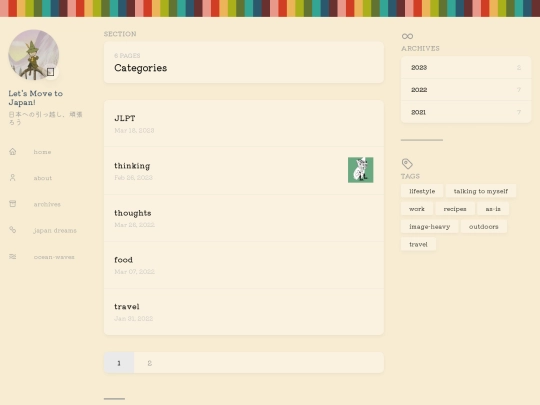 thestudy/travel/nihon/categories screenshot