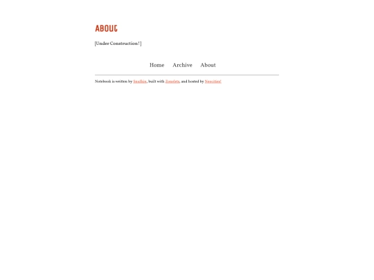 zonelet/about screenshot