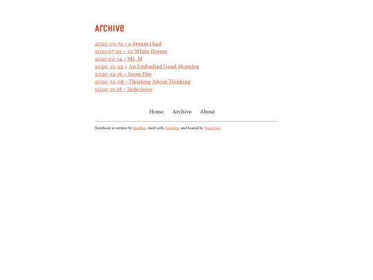 zonelet/archive screenshot