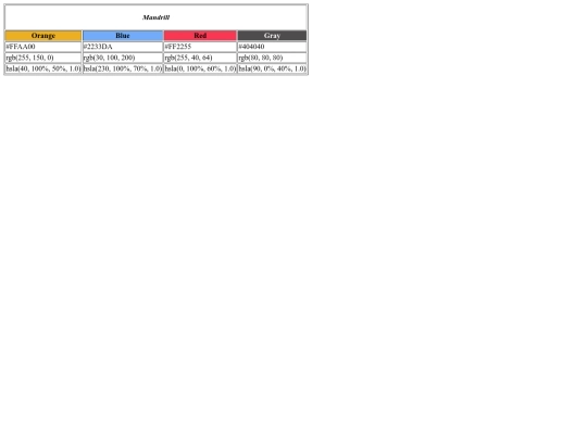 colorscheme screenshot