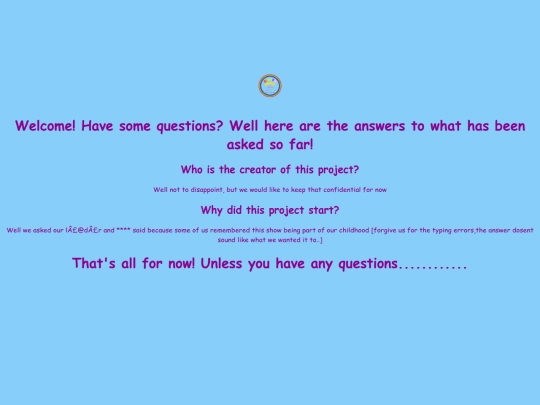 FAQS screenshot