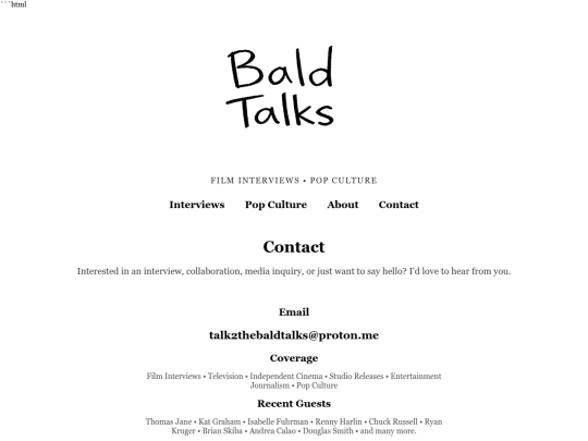 contact screenshot