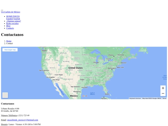 contact screenshot