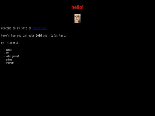 index screenshot