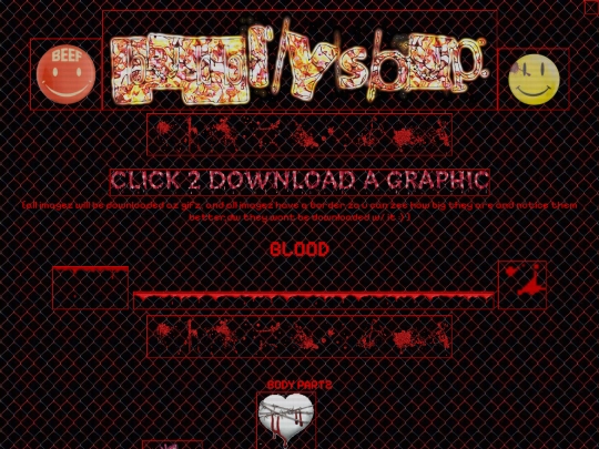 homepage/graphicz screenshot