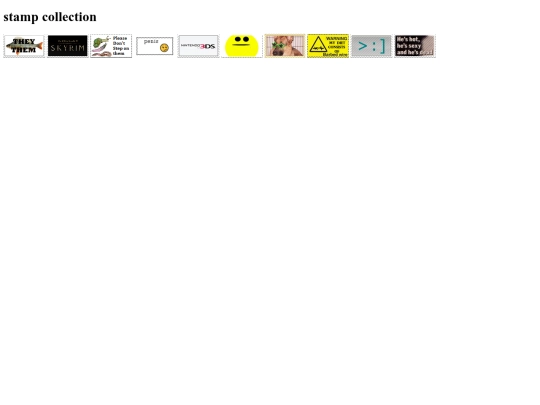 webby/stamps screenshot