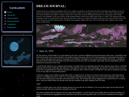 dreamjournal screenshot