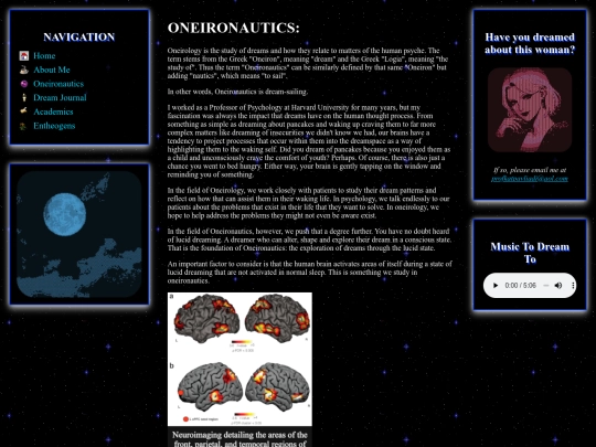oneironautics screenshot