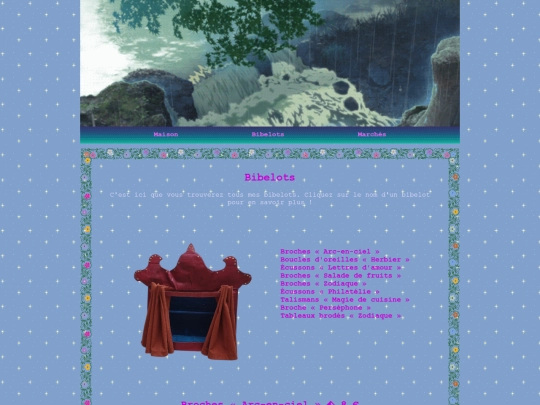 bibelots screenshot