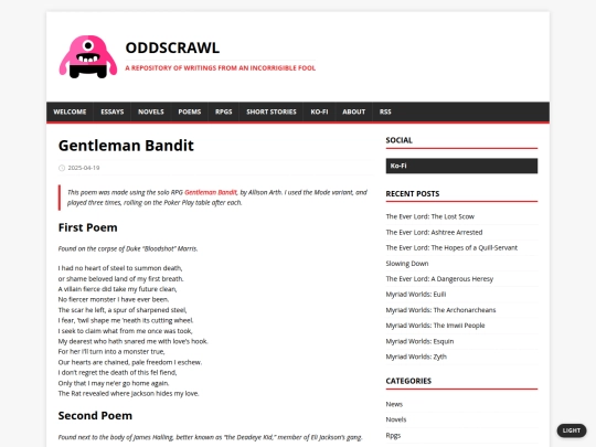 poems/gentleman-bandit/poem screenshot