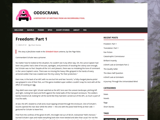 shortstories/freedom-part-1 screenshot