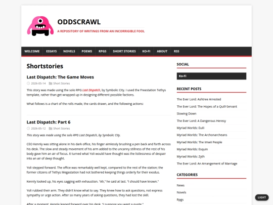 shortstories screenshot