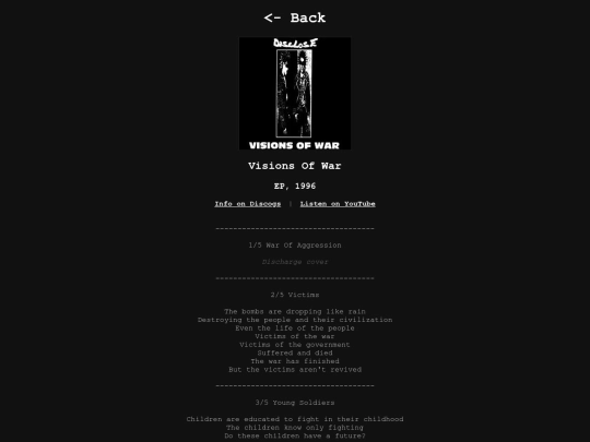 disclose/visionsofwar screenshot