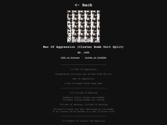 disclose/warofaggression screenshot