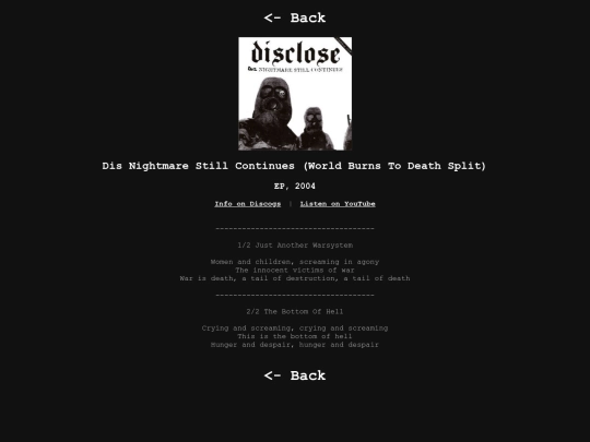 disclose/wbtddisnightmarestillcontinues screenshot