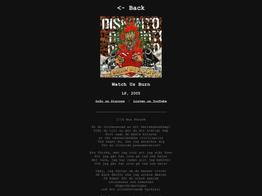 diskonto/watchusburn screenshot