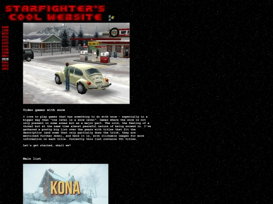 snow screenshot