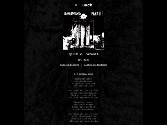 svaveldioxid/parasit screenshot