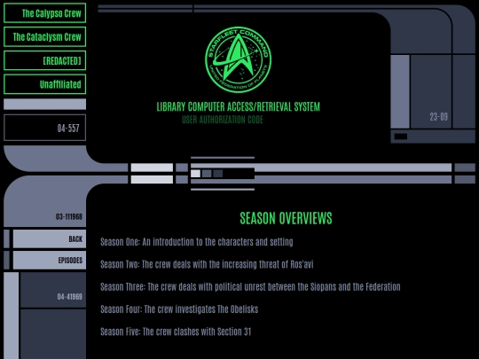 Seasons screenshot
