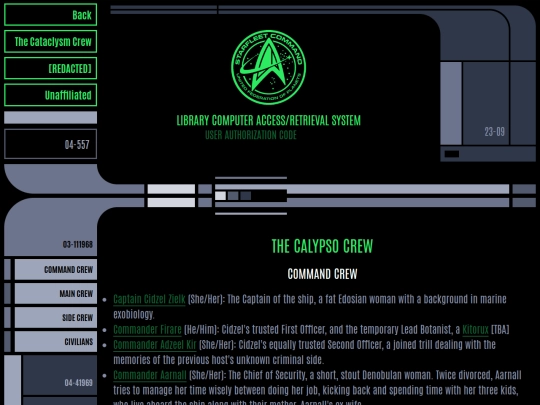 USSCalypso screenshot