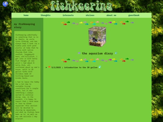 interests/fishkeeping screenshot
